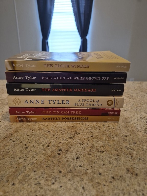 Anne Tyler Lot Of 6 Books. Fiction. Relationships. Family. Paperback
