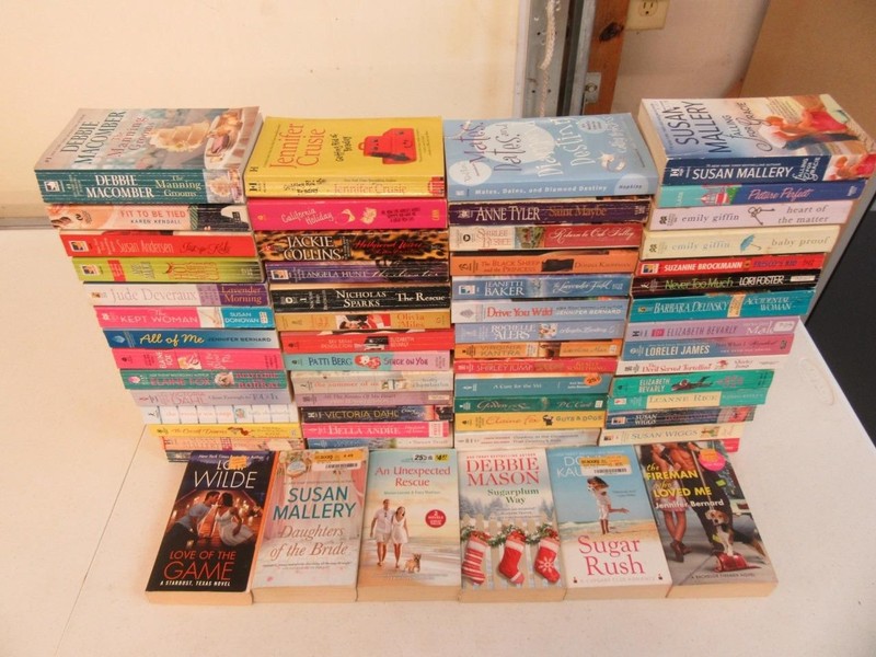 HUGE Lot of (63) CONTEMPORARY ROMANCE Books BELLA ANDRE SUSAN MALLERY LORI WILDE