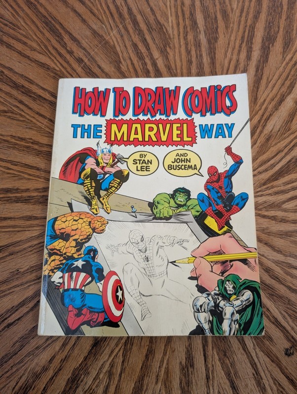 How to Draw Comics the Marvel Way by John Buscema, Stan Lee & John Buscema 1984