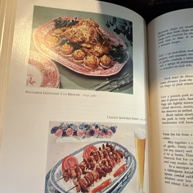 The Gourmet Cookbook by Gourmet, Inc 2 Volumes (1957, Hardcover) gallery