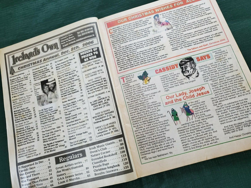 Ireland's Own Magazine, Dec 8, 2006, Christmas; Pigs & Potatoes - 127 pages gallery