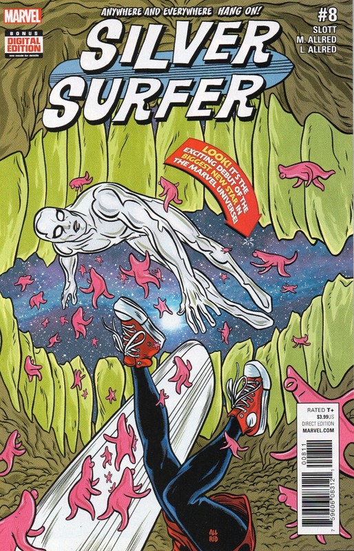 Silver Surfer #8 (NM)`16 Slott/ Allred