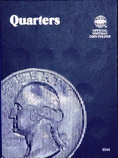 Whitman Folder For US Quarters Plain Blank Mini Album No 9044 Free US Shipping gallery