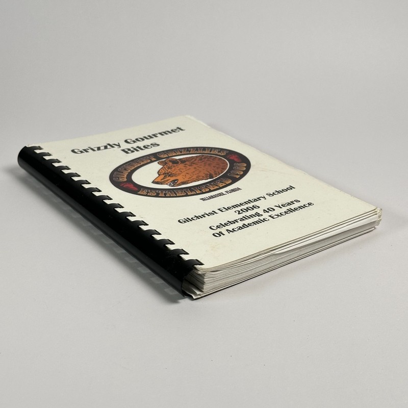 Tallahassee, FL Cookbook "Grizzly Gourmet Bites" Gilchrist Elementary School gallery