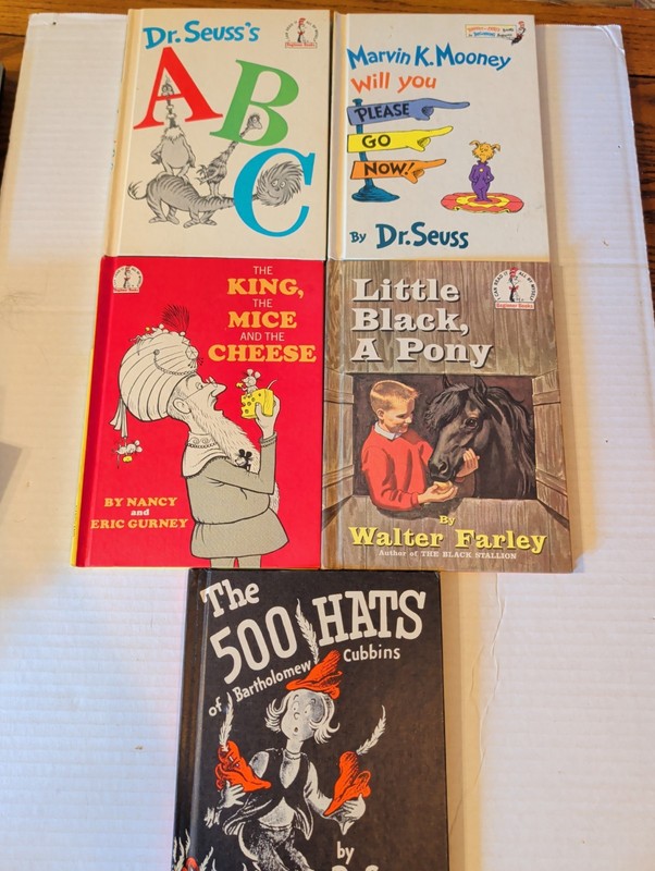 Five Dr. Seuss Beginner Books (Hardcover)