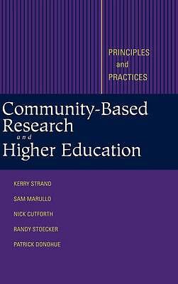 Community-Based Research and Higher Education – 9780787962050