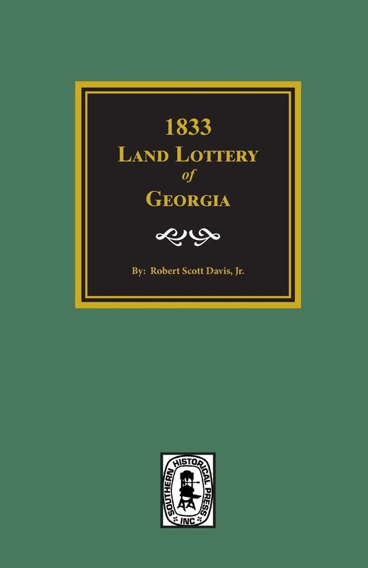 Robert Scott Davis 1833 Land Lottery of Georgia (Paperback) (UK IMPORT)