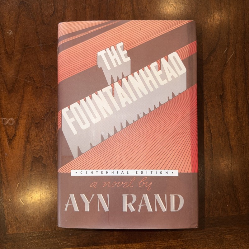 Ayn Rand The Fountainhead Centennial Edition Hardcover with Dust Jacket Penguin