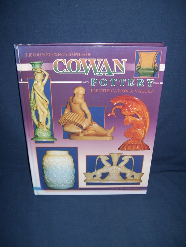 Cowan Pottery Identification & Values Saloff Used HC Collector Books 1994
