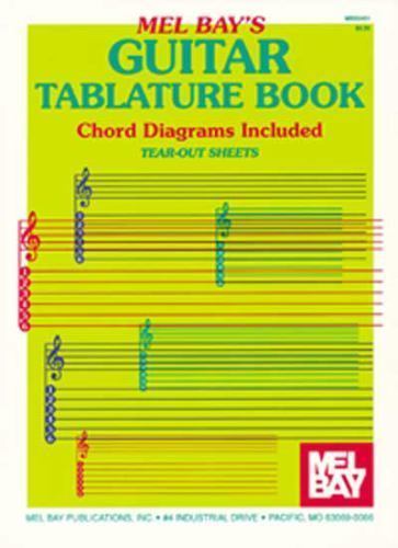 Mel Bay Guitar Tablature – paperback, Mel Bay Publications, 9780871667687