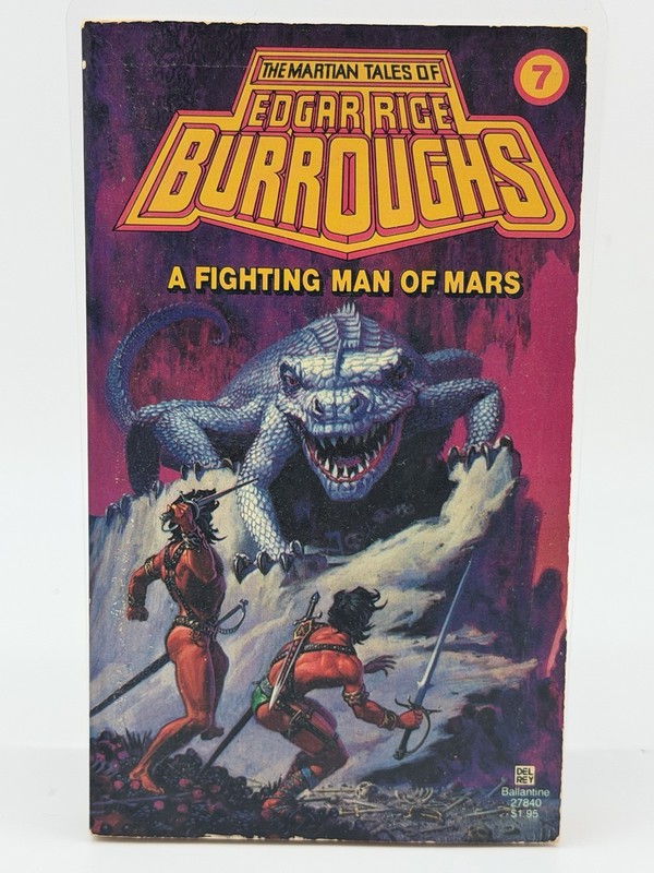 The Martian Tales of Edgar Rice Burroughs #1,3,4,5,6,7,8,9, 11 paperbacks gallery