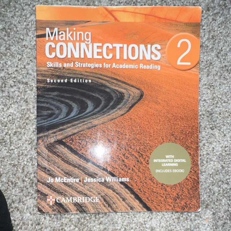 Cambridge Making Connections 2 Second Edition by McEntire Williams eBook