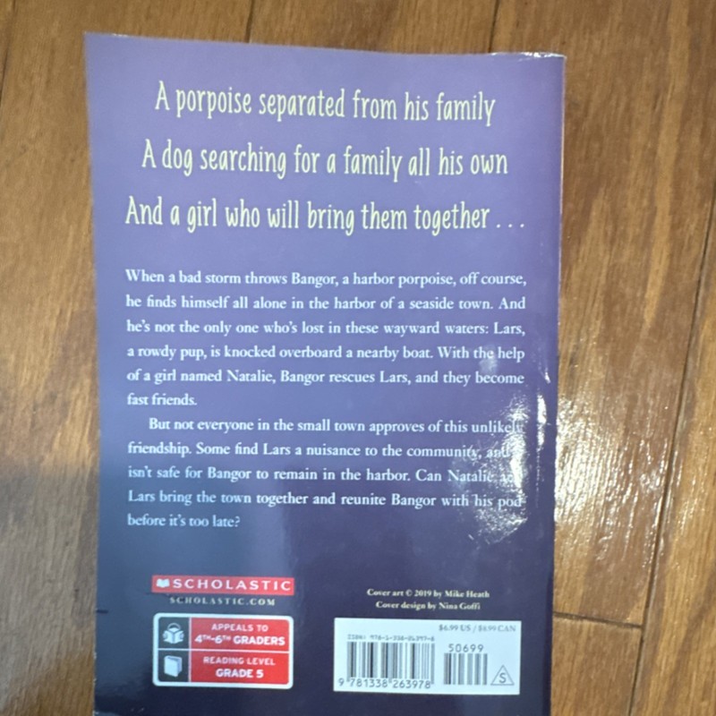 A Dog's Porpoise by M. C. Ross Paperback Scholastic Animals Dogs Marine Life gallery