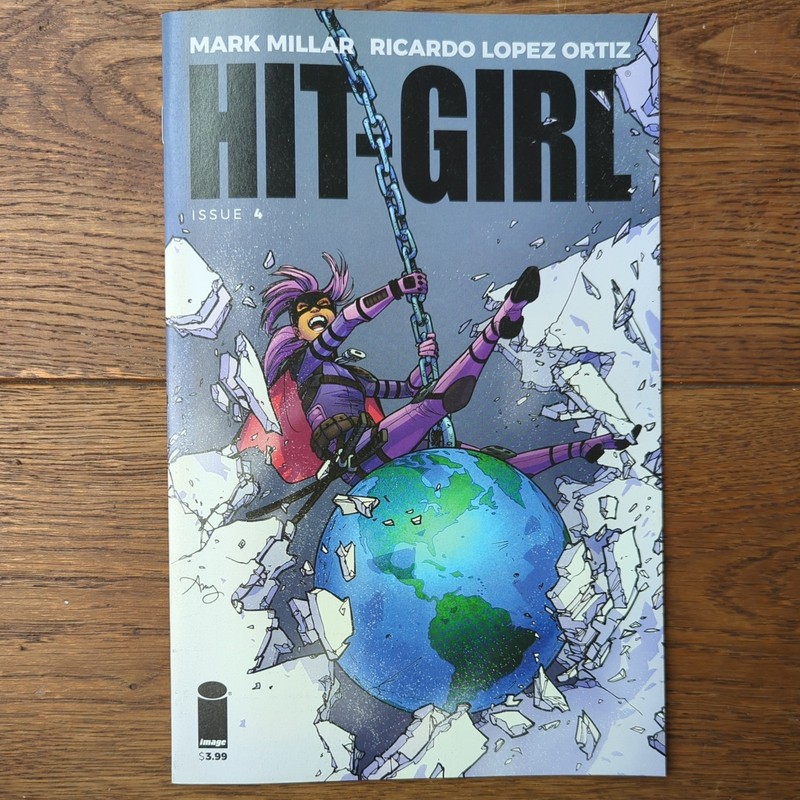 HIT-GIRL IMAGE COMICS # 4 B&B