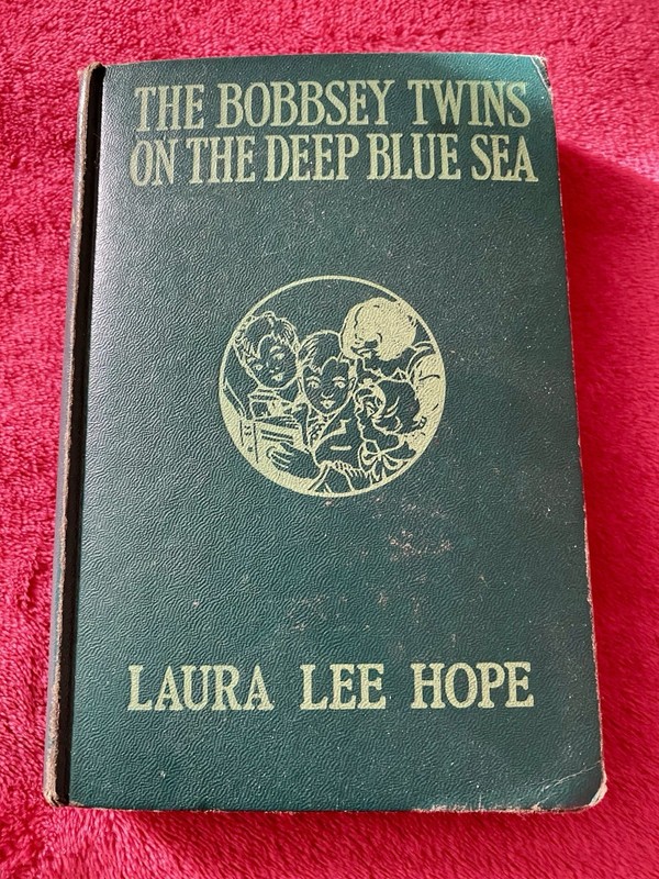 1918 HC copy of The Bobbsey Twins On The Deep Blue Sea by Laura Lee Hope