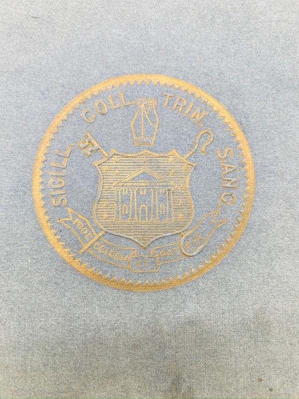 1904 Trinity Tripod College Hartford CT Inauguration Flavel Sweeten Luther gallery