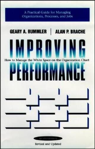 Improving Performance: How to Manage the White Space in the Organi – VERY GOOD