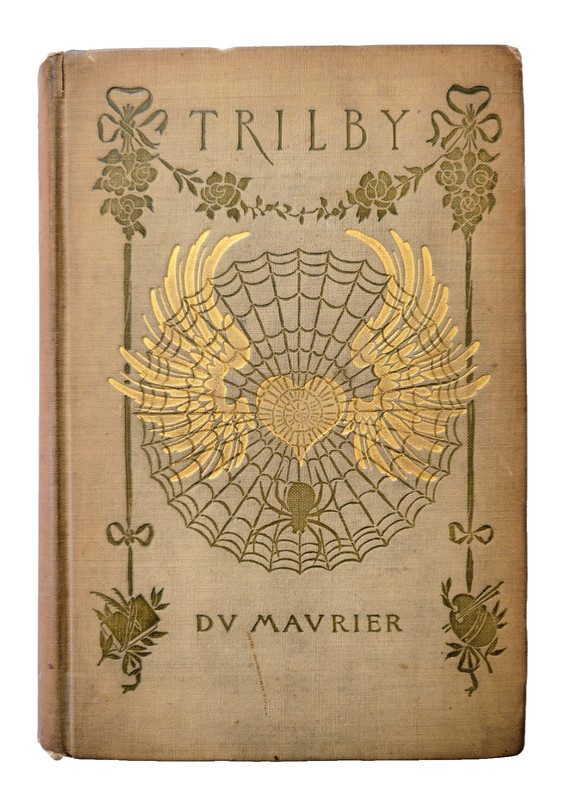 Antique 1895 Illustrated HC: Trilby by George Du Maurier, Harper & Bros.