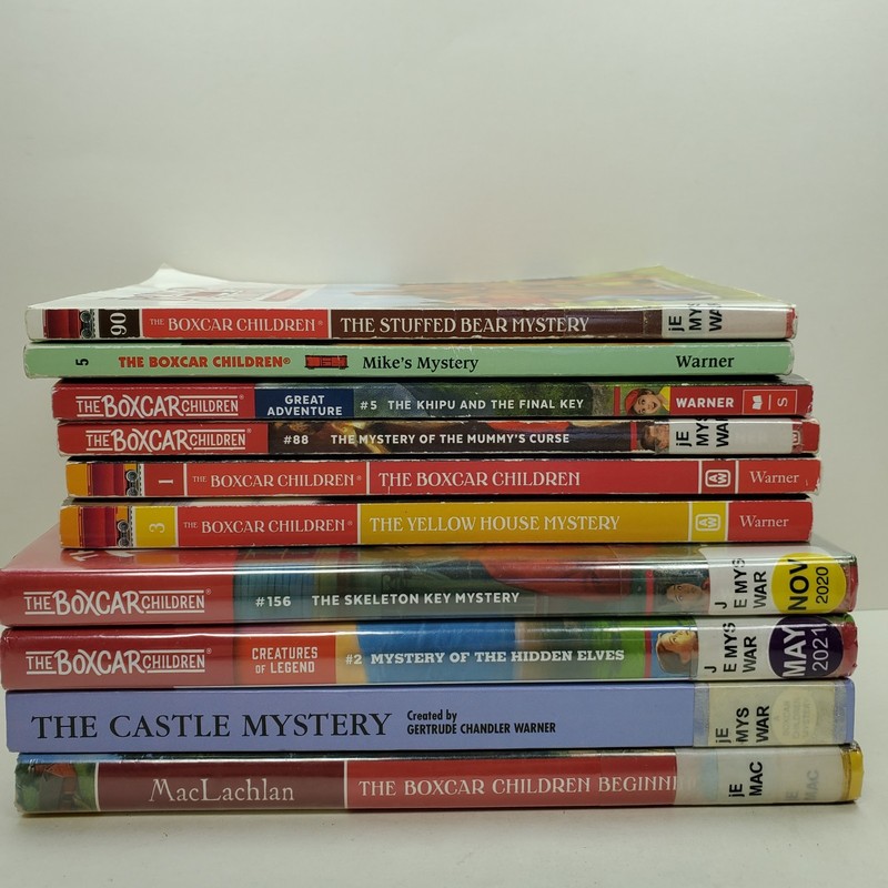 Boxcar Children Books Lot of 10- Gertrude Chandler Warren Kids Mystery Paperback gallery