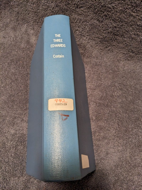 The Three Edwards by Thomas B. Costain 1958 First Edition Hardback gallery