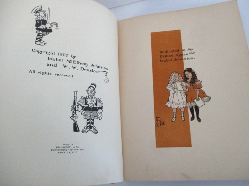 The JEWELED TOAD by Isabel Johnston, Illustrated by W.W. Denslow, (1907) 1st Ed. gallery