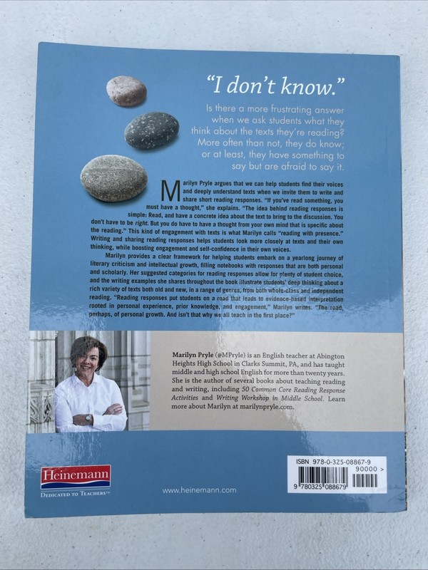 Reading with Presence: Crafting Meaningful, Evidenced-Based Reading Responses gallery