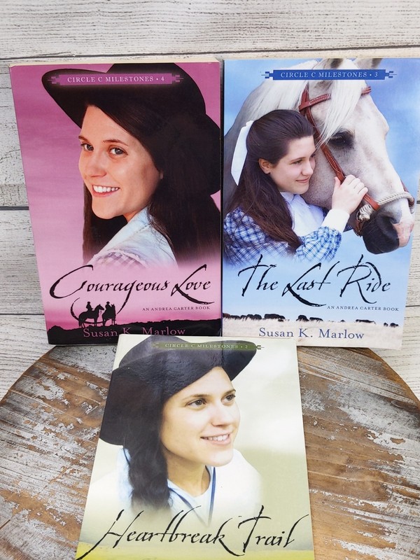 Andrea Carter Series Lot of 3 Paperback Books by Susan Marlow #2, 3, 4