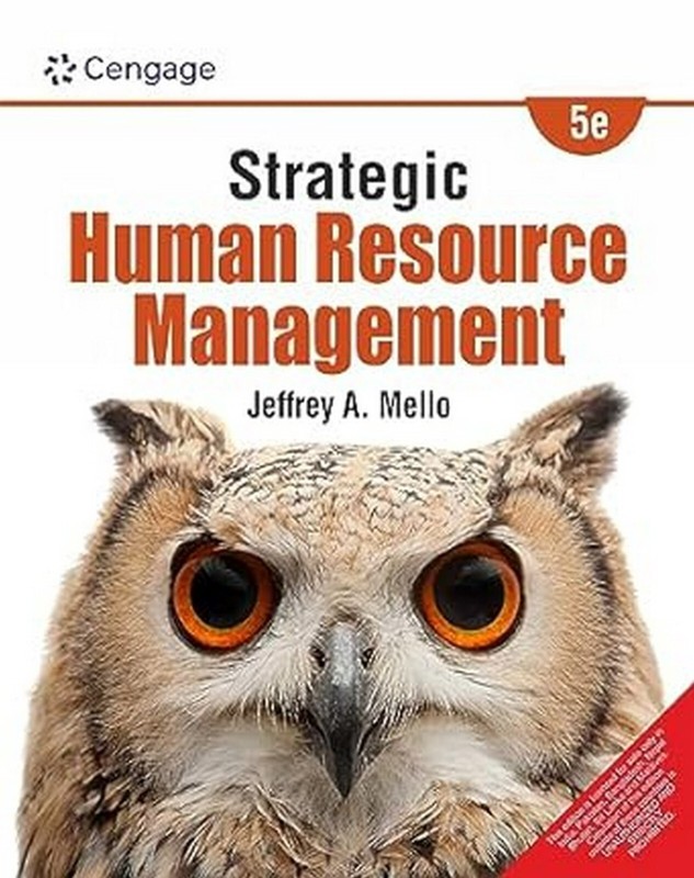 Strategic Human Resource Management by Jeffrey A. Mello 5ed Free Ship from USA