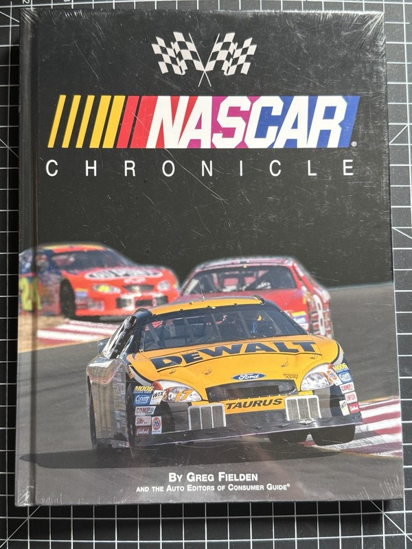 🔥NASCAR Chronicle by Greg Fielden (2006 Hardcover) Brand New