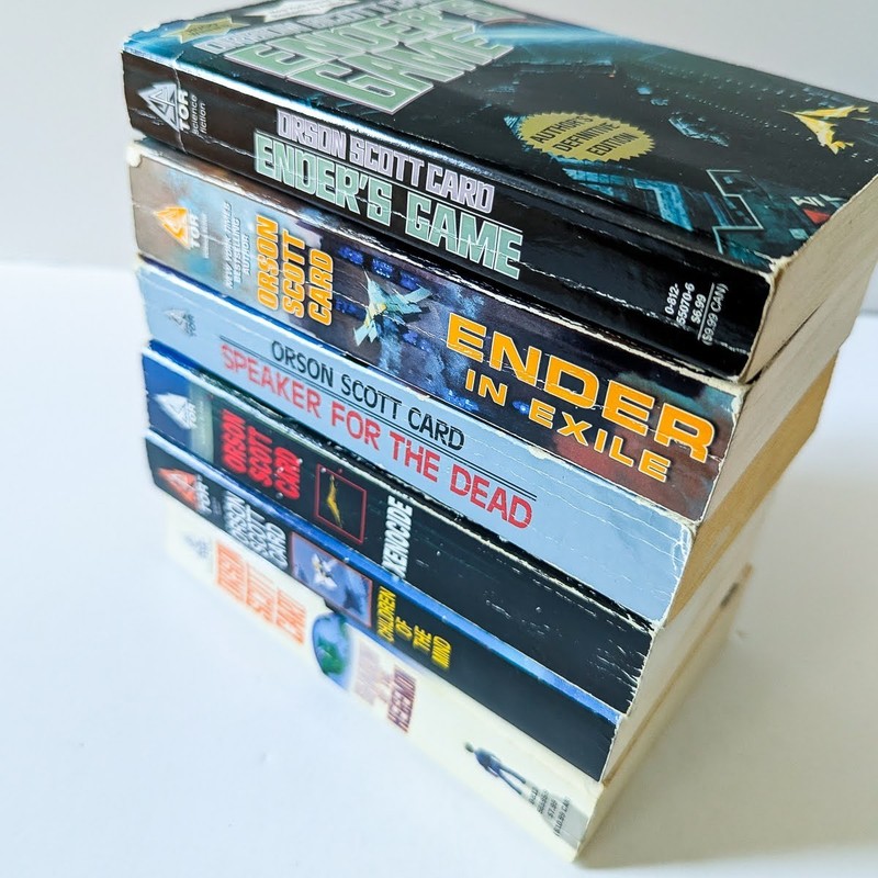 6 BOOK LOT - Orson Scott Card Ender’s Game Shadow Ender Saga Novels Paperbacks gallery