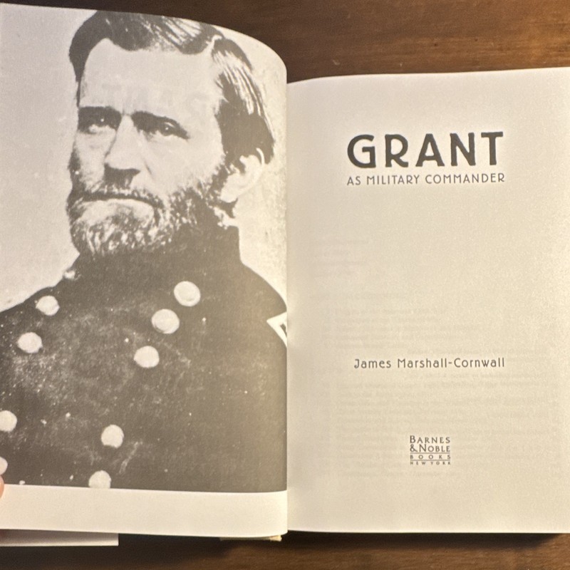 James Marshall-Cornwall - Grant: As Military Commander (1995, Hardcover) DJ gallery