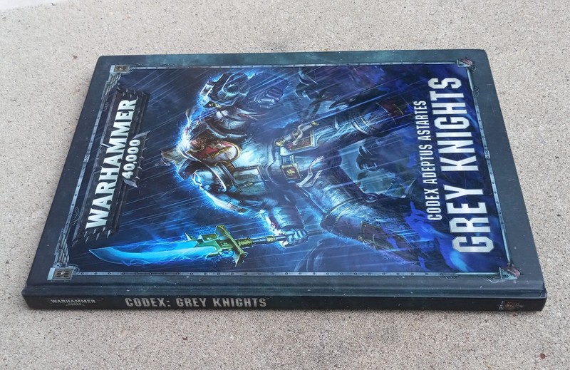 Warhammer 40,000 40K Codex Adeptus Astartes Grey Knights Hardcover 2017 gallery