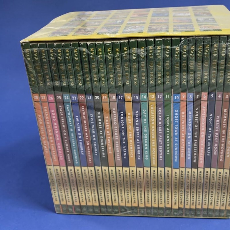 Set 7A: Magic Tree House A Library of Books 1-28 - Mary Pope Osborne Collection gallery