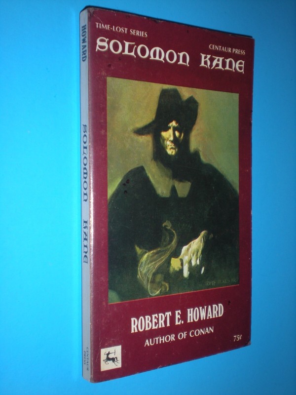 SOLOMON KANE Robert E Howard 1971 Paperback Centaur Press 126 Pages Pre Conan
