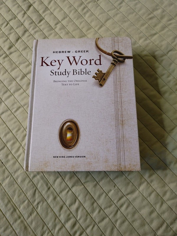 AMG Publishers Key Word Study Bible Hardcover Hebrew-Greek KJV Authorized