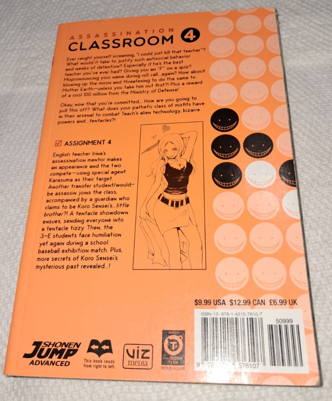 Assassination Classroom Lot 1,24, Yusei Matsui Shonen Jump Manga Action Comedy gallery