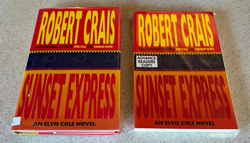 Robert CRAIS (Elvis Cole Mystery) — Sunset Express — SIGNED (2nd) + ARC Set