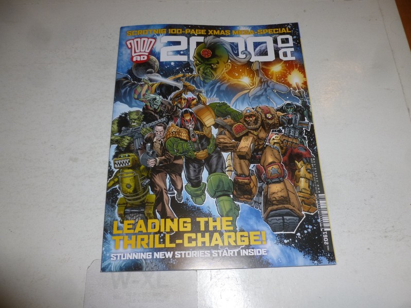 2000 AD Comic – PROG 2061 – Date 02/01/2018 – 100 Page Xmas Mega-Special