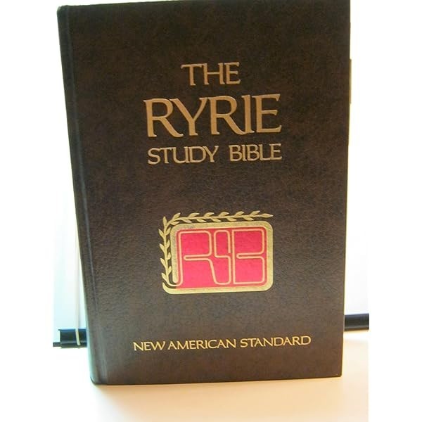 Ryrie Study Bible: New American Standard