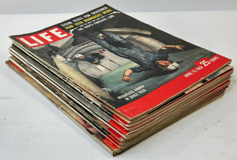 [11 Magazine Lot] Life Magazine 1943-69