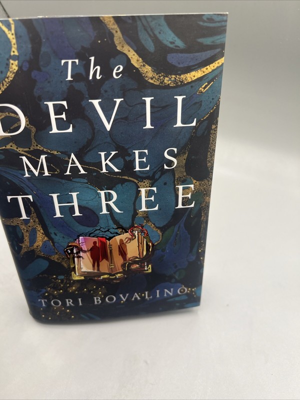 The Devil Makes Three Tori Bovalino Illumicrate SIGNED Sprayed Edges
