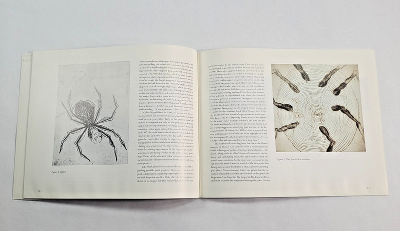 Louise Bourgeois Prints 1989-1998 Exhibition Booklet Catalog Maier Museum of Art gallery