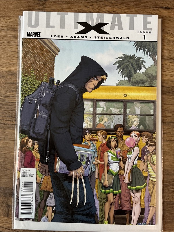 Ultimate x #1 1st Jimmy Hudson Marvel Comics 2010 Sent In A Cardboard Mailer