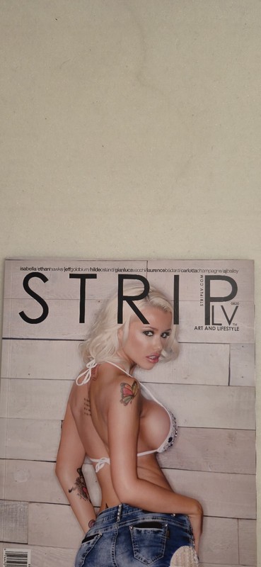 STRIPLV Issue 0820 with Isabella, Ethan Hawke, Jeff Goldblum, Hilde Osland
