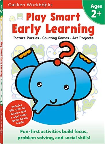 Play Smart Early Learning: Age 2+ – paperback Gakken early childhood experts