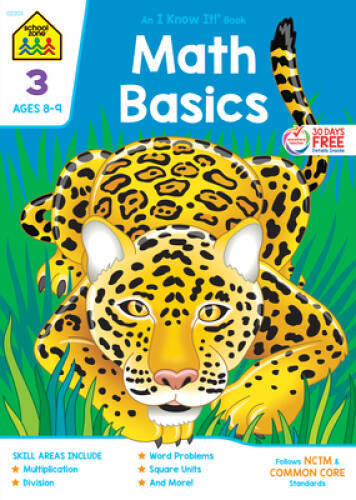 Workbooks-Math Basics Grade 3 (An I Know It ! Combo Book) – VERY GOOD