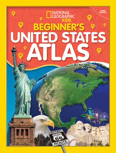 National Geographic Kids Beginner’s U.S. Atlas 2020, 3rd Edition by Kids: Used