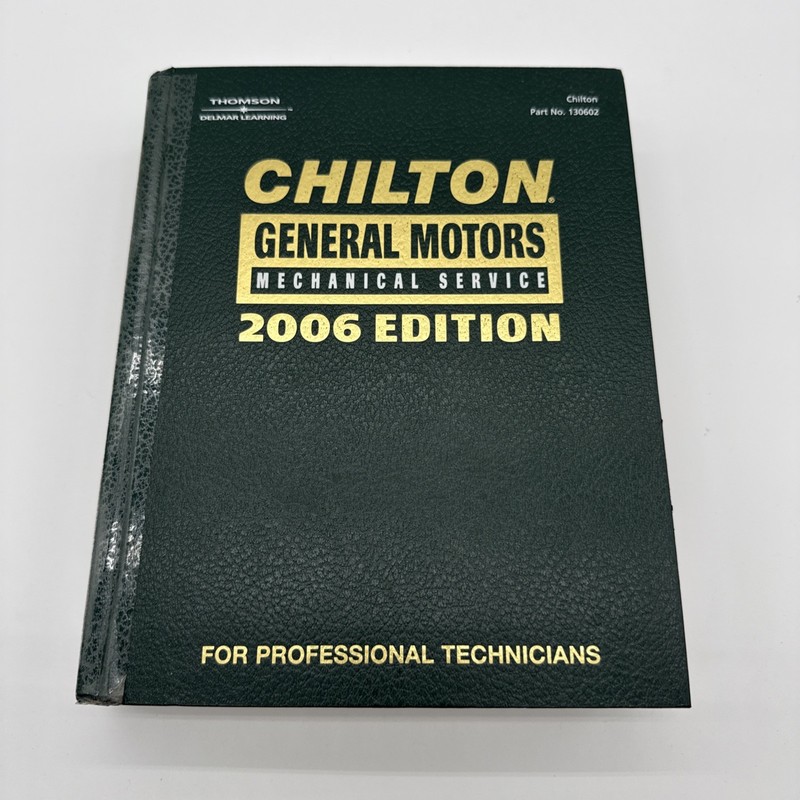 Chilton General Motors Mechanical Service 2006 Ed. **Ex-Library Copy** 130602