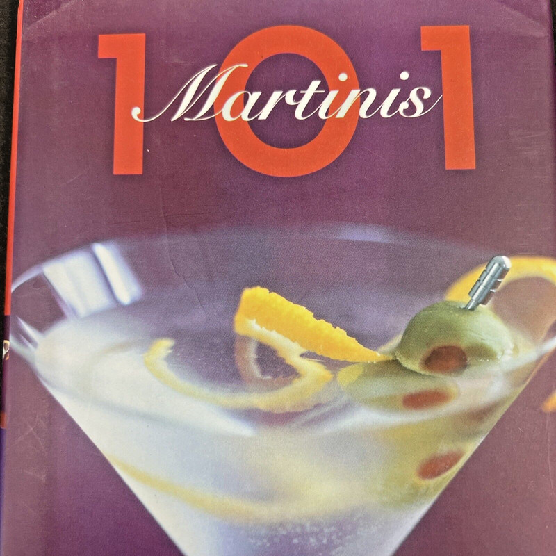 101 Martinis by Kim Haasarud (2006, Hardcover John Wiley & Sons)