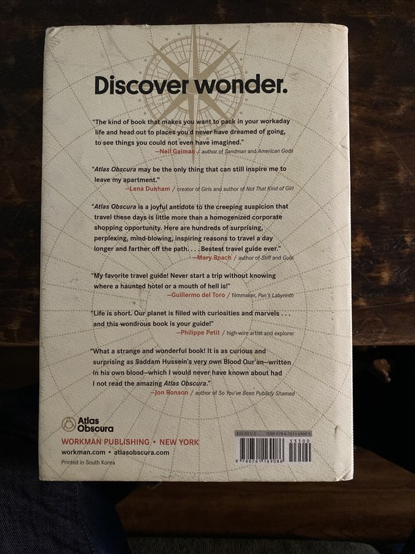 Atlas Obscura By Joshua Foer, Dylan Thuras & Ella Morton gallery